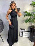 Vestido longo preto madrinha multiformas 15 em 1